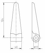 Articulaţie de basculare d=17