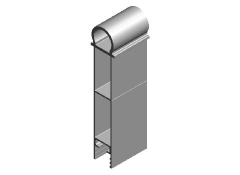 TR 3 rendszer 200mm forgáspontos felső