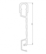 TR 5 rendszer 200mm köztes