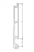 TP 1system 200 mm lower with pivot