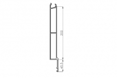 HERCULESN 25 system 200 mm lower for advanc.