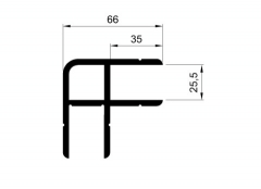 Roof profile 25 mm