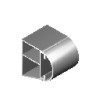 Horsebox superstructure aluminum profile