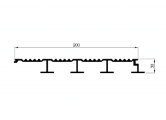 Floor profile 200 X 30