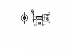 Screw M 8X16