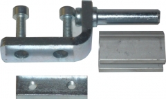 Hinge set for 25mm alu door 1604-009-3