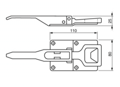 Lock type W 110x80