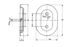 for plated lashing ring - plate