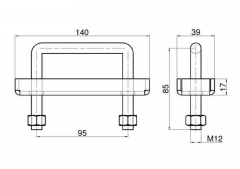 steel lashing ring