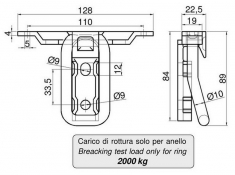 steel lashing ring