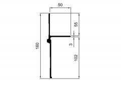 Frame profiles for chamber