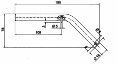 Locking pin d=16