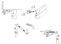 Set mecanism de deschidere automat 12t