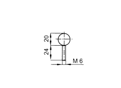 Knob for internal opening (5102-075-4)