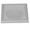 Anti-insect and rain protection air grating 