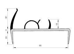 EPDM RUBBER PROFILES