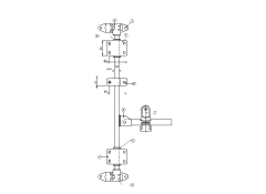 Set inchizator aparent d=22 Zn, dreapta, stanga