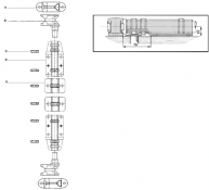 Stangeverschluss Kit d=27 inox BIG4