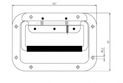 Recessed locl 162x112