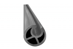 Profil ţeavă aluminiu pentru întindere prelată