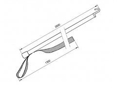 Actuating bar