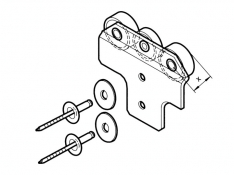 Roller holder Magnum - big