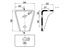 Light sheet bracket