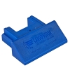 Plastic sealblock blue for profile 97 mm