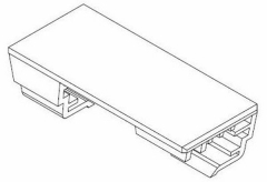 Plastic bearing block 