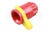Crveni plastični poklopac ventila za ručno uključivanje/isključivanje 