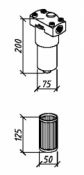 Olejový filter od 2003- do2005