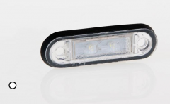 Lampă poziţie cu LED, alb 102x24