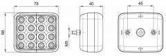 Reversing light 78x68x40