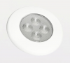 Interior lamp 4 LED white  D=92x26mm
