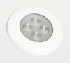 Lluminat interior, alb, 4 LED D=92x26mm