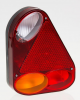 Rear lamp with bayonet plug, 175x220x56mm right.