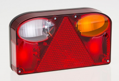 Rear lamp with a reversing light, bayonet plug, right