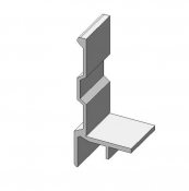 Frame profiles for chamber 25mm