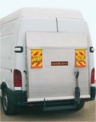 Tail-lift for panel vans - 2 cylinders