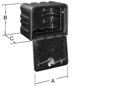 PVC tool box