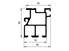 Aluminijumski profil  Std Light