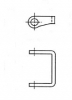 Furca articulatie 308mm sudabila