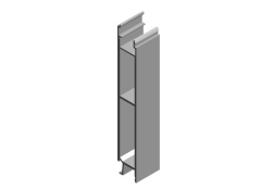 Sistem HERCULES 32 profil intermediar plin de 200mm