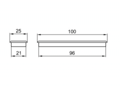 Profile closing plug