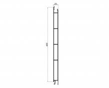 SNAP LOCK system 400 mm full middle