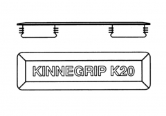 Kunstst.Kappe zu Kinnegrip Runge, gross