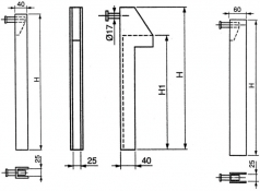 Contrapiese stâlpi SP25