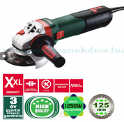 Metabo W 12-125 Quick Sarokcsiszoló